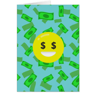 emoji con ojos de dinero