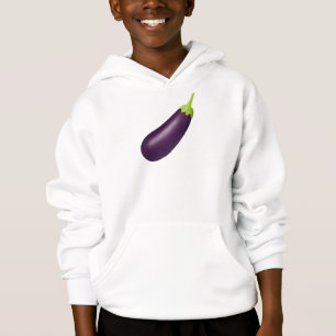 Emoji de berenjena Hoodie