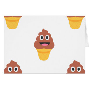 emoji de caca de helado