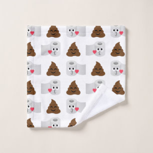 emoji de caca y papel higiénico