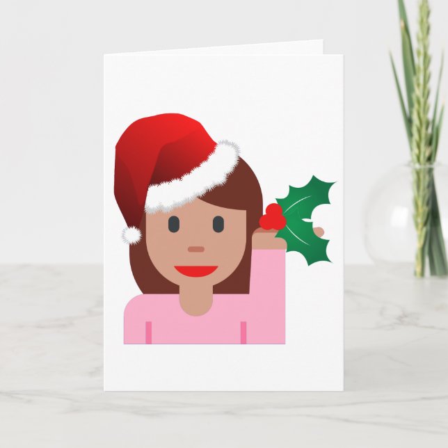emoji de chica de información de navidad (Anverso)