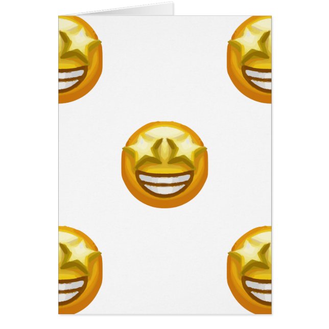 emoji de ojos de estrella (Frente)