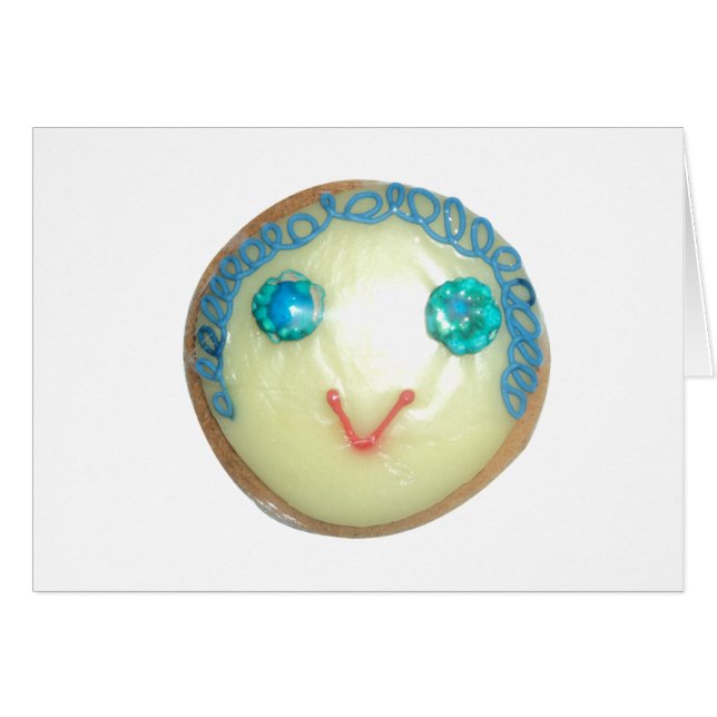 Emoji de pelo azul Arte Imprimir/Gráfico (Anverso (Horizontal))