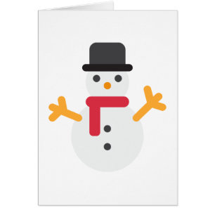 emoji de snowman de los navidades
