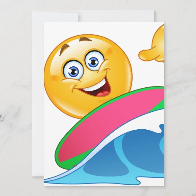 emoji de surf (Anverso)