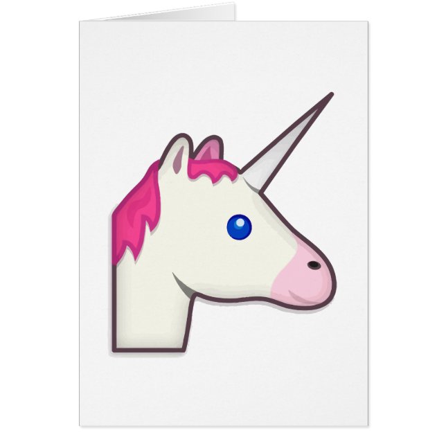 emoji de unicornio (Frente)