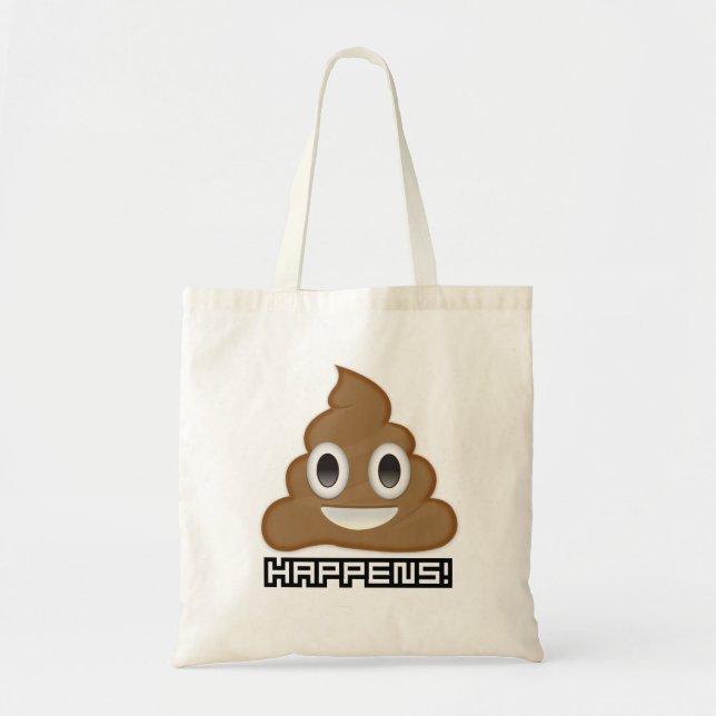 Emoji del impulso apenas sucede la bolsa de asas (Frente)