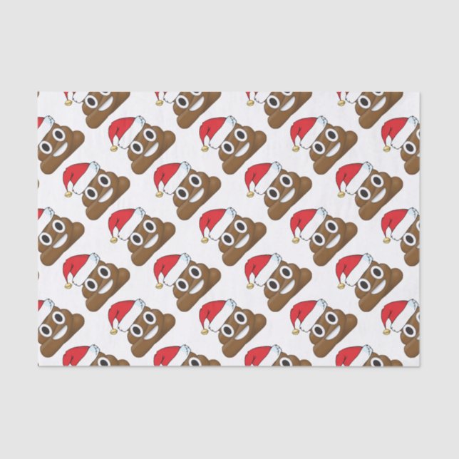 Emoji del papel de regalo del navidad del impulso (Anverso)