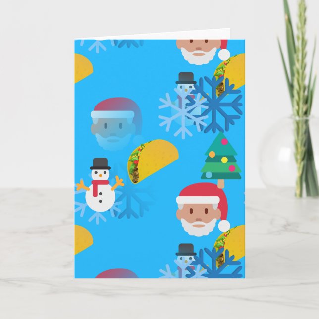 emoji del taco del navidad (Anverso)