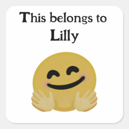 "Emoji enorme" Pegatinas personalizados