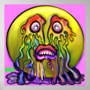 Emoji Llorando Triste Arcoiris Llorando Arte Gráfi