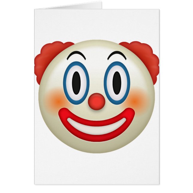 Emoji loca del payaso (Frente)