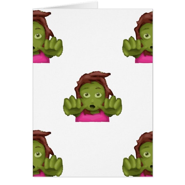 emoji mujer zombie (Frente)
