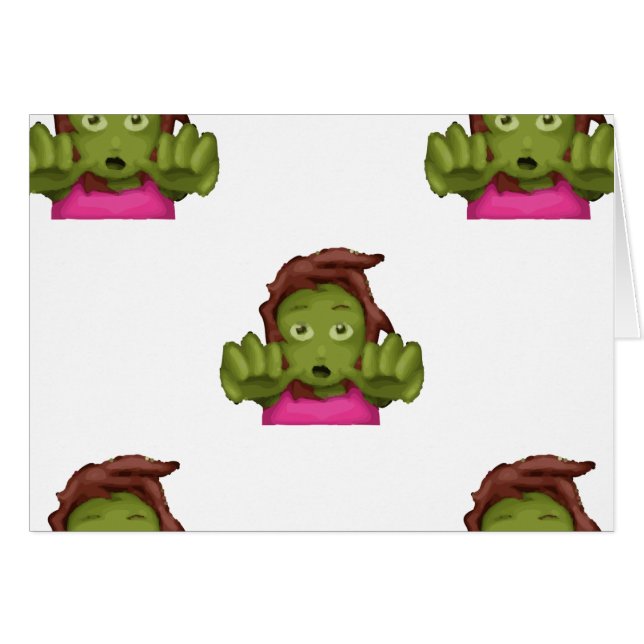 emoji mujer zombie (Anverso (Horizontal))