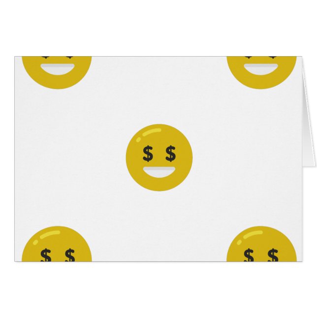 emoji ocular de dinero (Anverso (Horizontal))