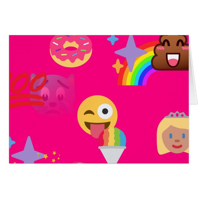 emoji rosa caliente (Anverso (Horizontal))