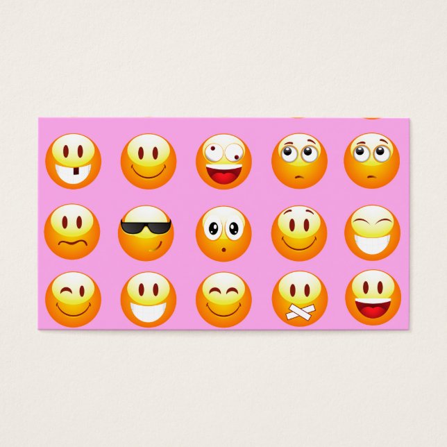 emoji rosa pastel (Frente)