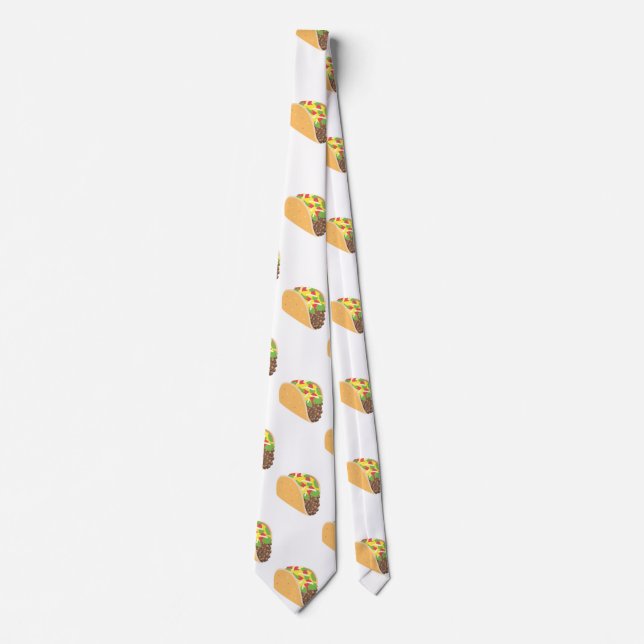 emoji taco masculwear mens corbata cuello (Anverso)