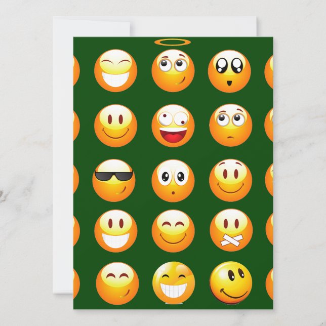 emoji verde oscuro (Anverso)