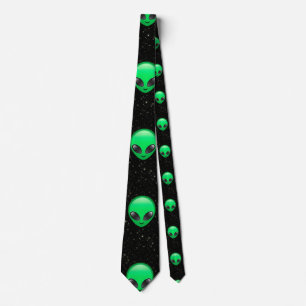 emojis alienígenas corbata de cuello