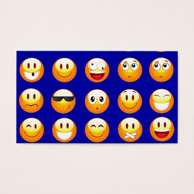 emojis azul oscuro (Frente)