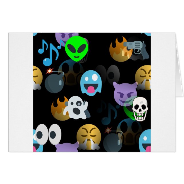 emojis de halloween (Anverso (Horizontal))