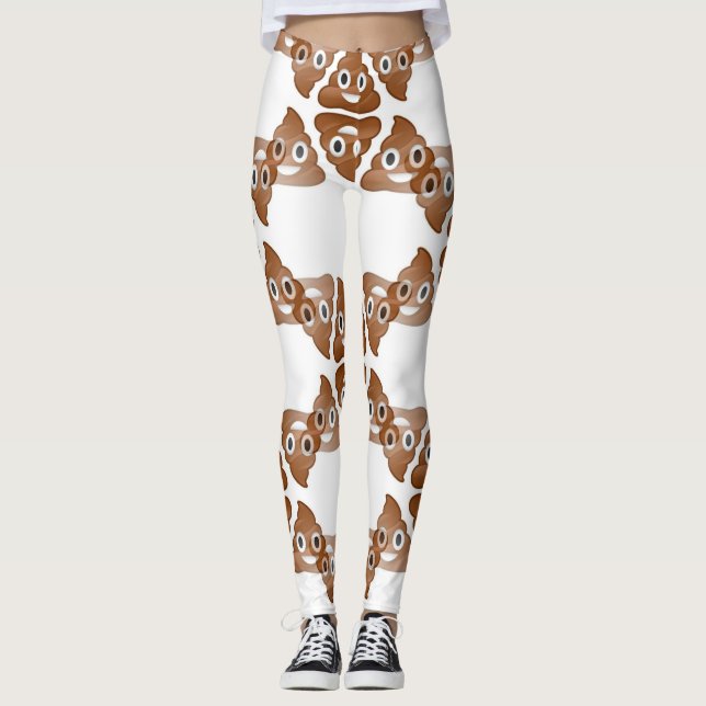 emojis de poop leggings (Anverso)