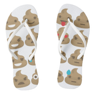 emojis de poop sandalias sandalias chanclas