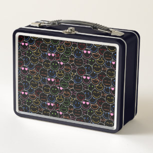 Emojis Neon Lunch Box - Negrita y Diversión!