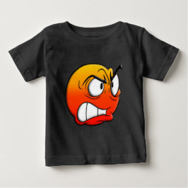 Emote Face Baby Fine Jersey T-Shirt