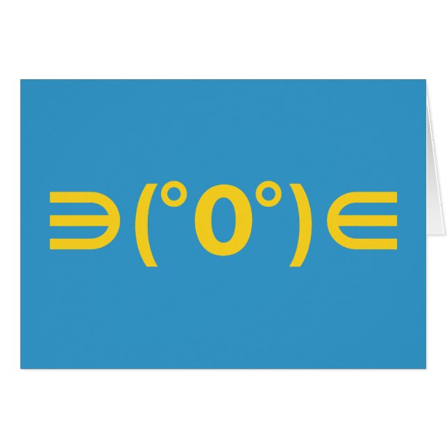 Emoticon japonés Fugu Kaomoji (Anverso (Horizontal))