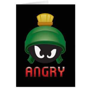 Emoticono enojado de MARVIN EL MARCIANO™