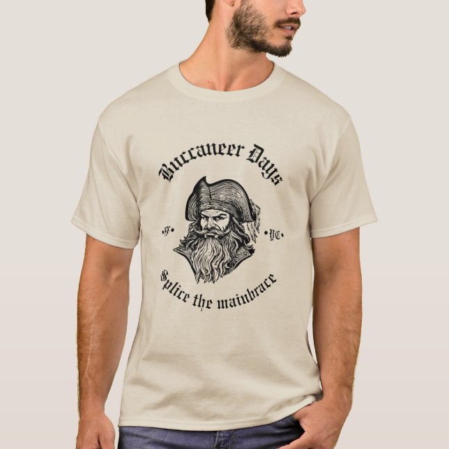 Empalmar la camiseta de los hombres de Mainbrace (Anverso)