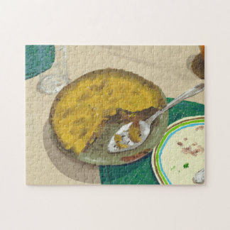 Empanada de Apple de la madre del rompecabezas