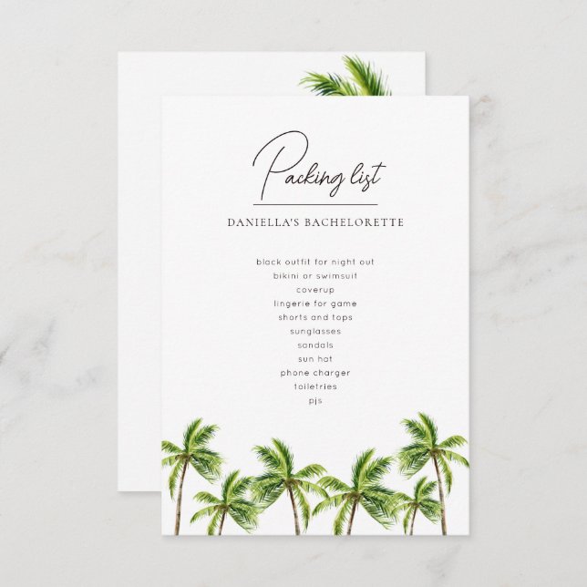 Empaquetado de fin de semana de fin de semana de s (Anverso / Reverso)