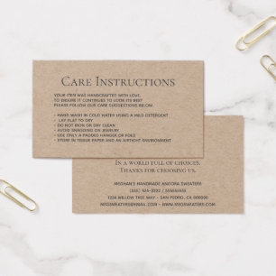 Empaquetado de ropa de lavado de Kraft editable