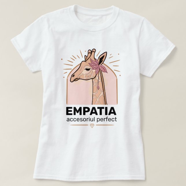 Empatia, camiseta perfecta y accesoria (Diseño del anverso)