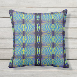 "Emperador Angelfish" Cojín decorativo al aire lib