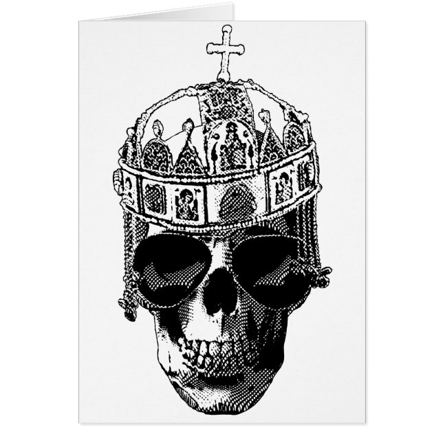 Emperador bizantino muerto con las gafas de sol (Frente)