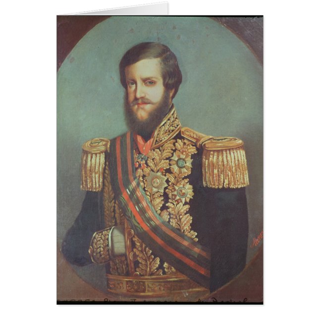 Emperador de Pedro II del Brasil (Frente)