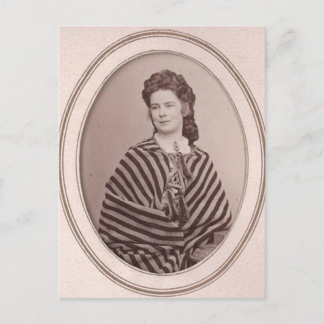 Emperatriz Elisabeth Austria - Sissi, Sisi Tarjeta (Anverso)