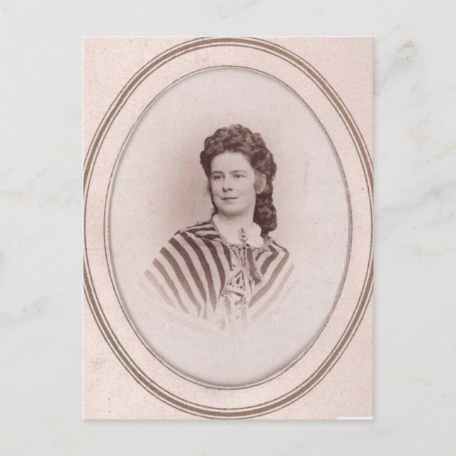 Emperatriz Elisabeth Austria - Sissi, Sisi Tarjeta (Anverso)