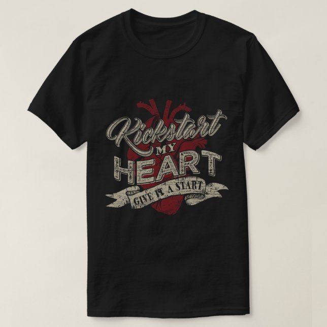Empieza mi corazón Clásica camiseta (Diseño del anverso)
