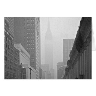 Empire State Building - día Nevado