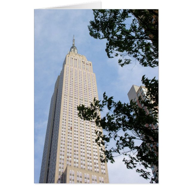 Empire State Building -Nueva York - Blank Inside (Frente)
