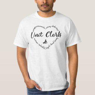 Empleado de unidad Diseño camiseta de ropa persona