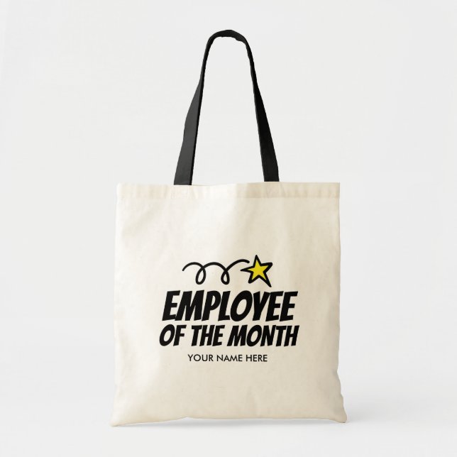 Empleado del regalo de la bolsa de asas del mes (Frente)
