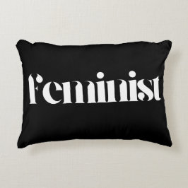 Empoderamiento del almohada feminista | Inspirador