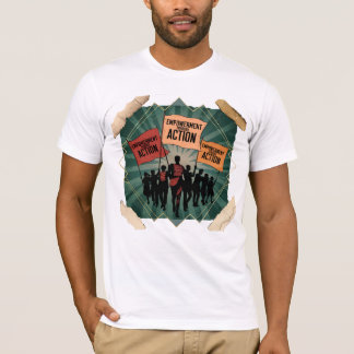Empoderamiento mediante camiseta clásica de acción