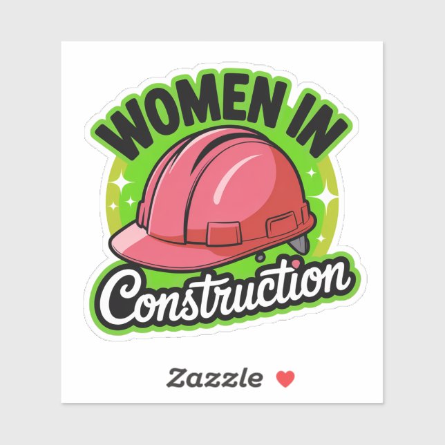 Empoderar a las mujeres en el Pegatina de la const (Hoja)